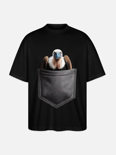 Geier - Stanley/Stella Oversized Unisex Bio T-Shirt Blaster 2.0 - Schwarz