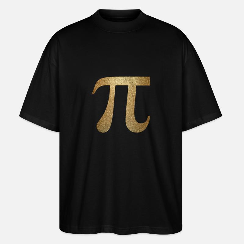 Pi - Stanley/Stella Oversized Unisex Bio T-Shirt Blaster 2.0 - Schwarz