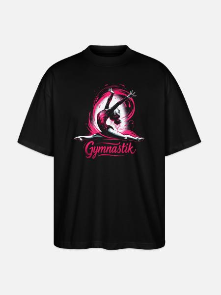 Gymnastics - Stanley/Stella Oversized Unisex Organic T-shirt Blaster 2.0 - black