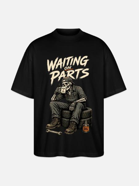 Car mechanic, mechatronics technician, car mechanic - Stanley/Stella Oversized Unisex Organic T-shirt Blaster 2.0 - black