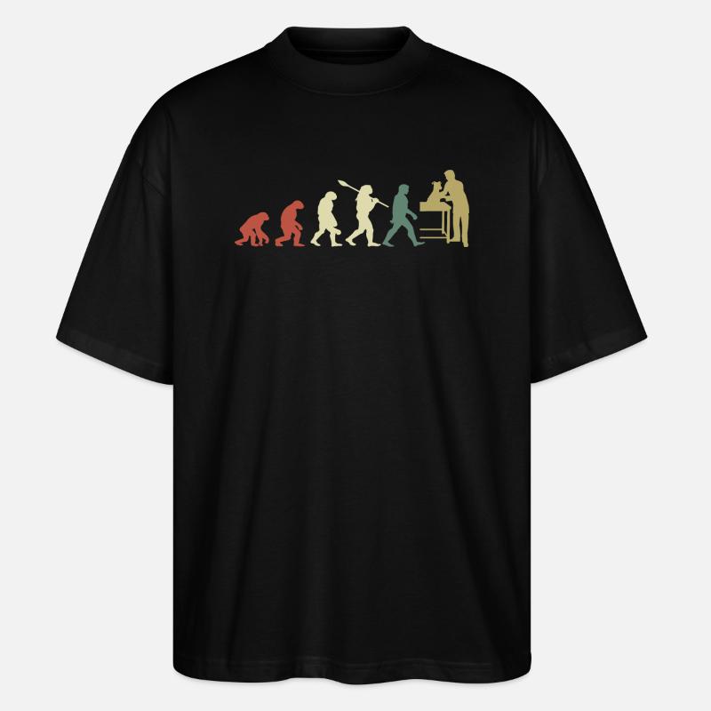 Veterinary Evolution Geschenk für Tierärzte - Stanley/Stella Oversized Unisex Bio T-Shirt Blaster 2.0 - Schwarz