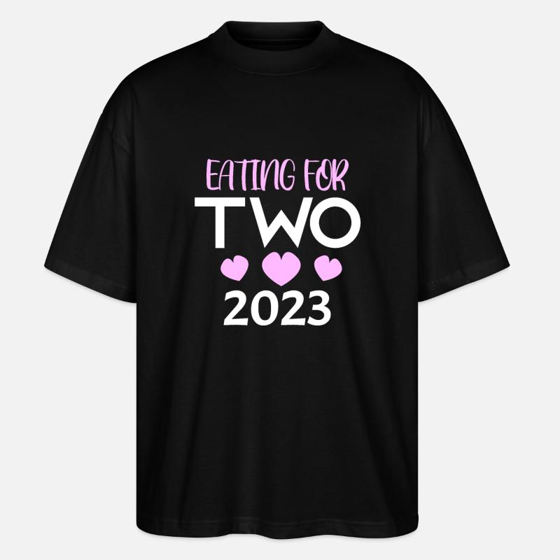 Jumeaux enceintes - T-shirt bio Blaster 2.0 coupe oversize Stanley/Stella Unisexe - noir