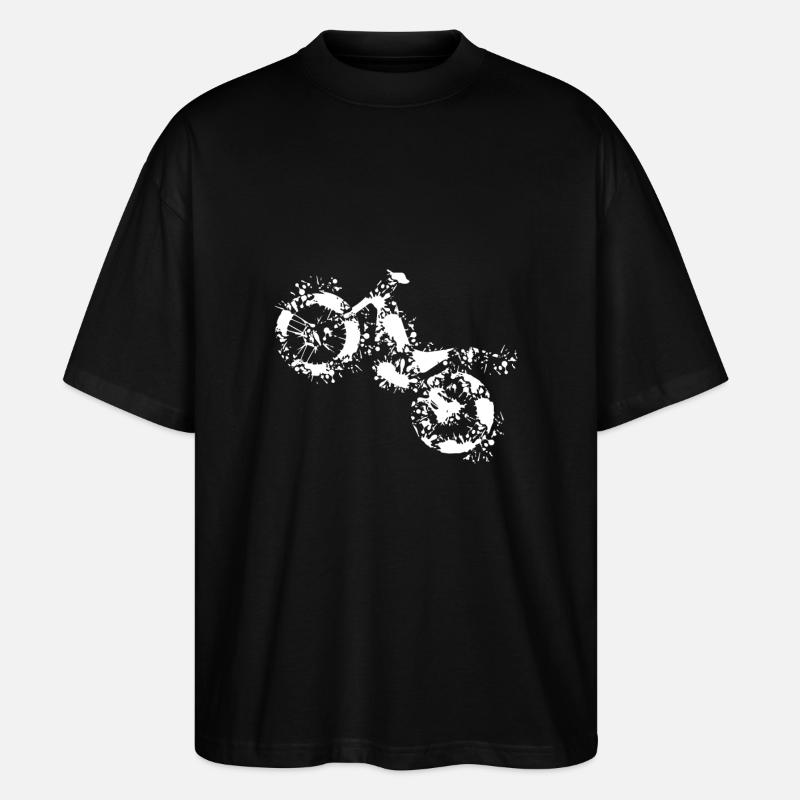 Trial cool - Stanley/Stella Oversized Unisex Bio T-Shirt Blaster 2.0 - Schwarz