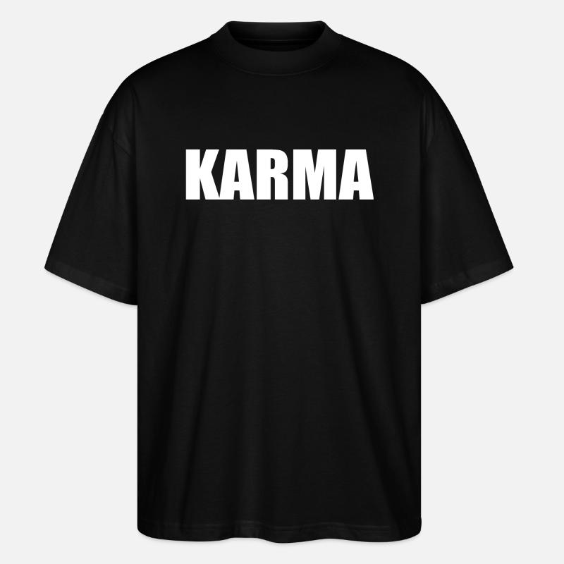 Karma - Stanley/Stella Oversized Unisex Bio T-Shirt Blaster 2.0 - Schwarz