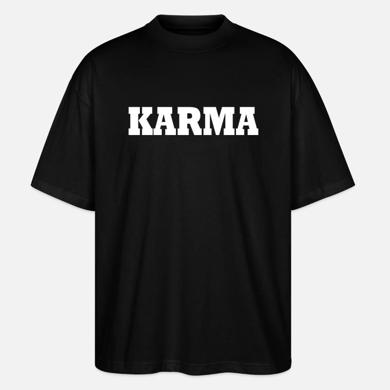 Karma - Stanley/Stella Oversized Unisex Bio T-Shirt Blaster 2.0 - Schwarz