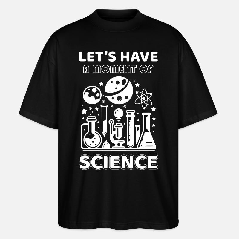 About Science - Stanley/Stella Oversized Unisex Bio T-Shirt Blaster 2.0 - Schwarz