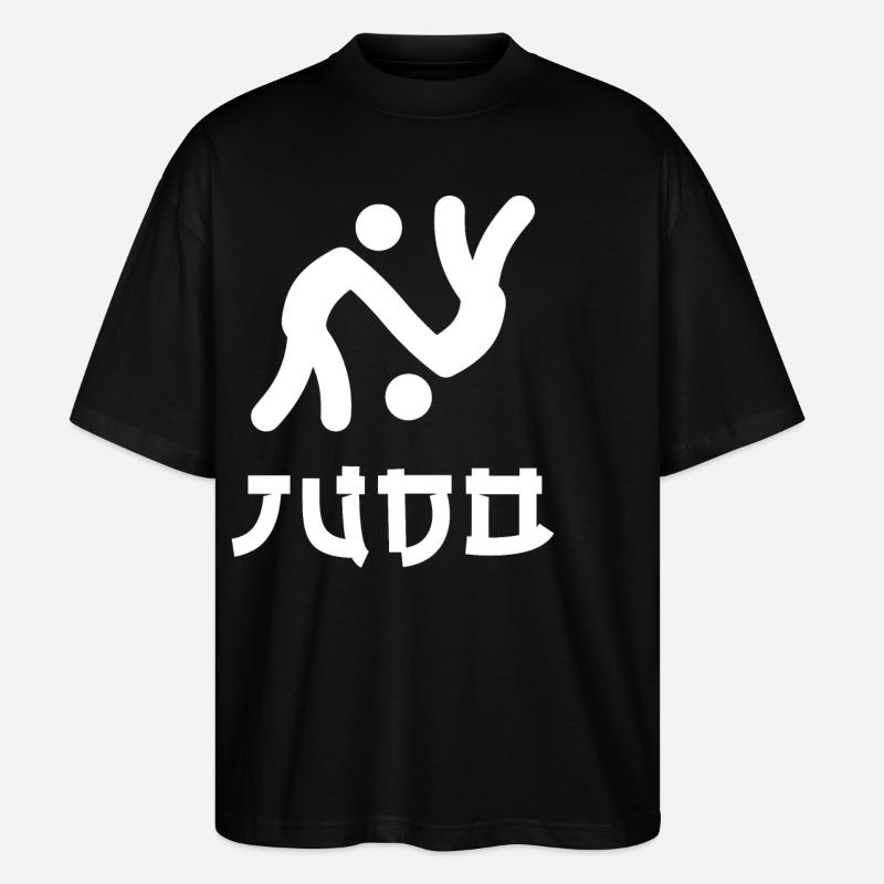 Judo - T-shirt bio Blaster 2.0 coupe oversize Stanley/Stella Unisexe - noir