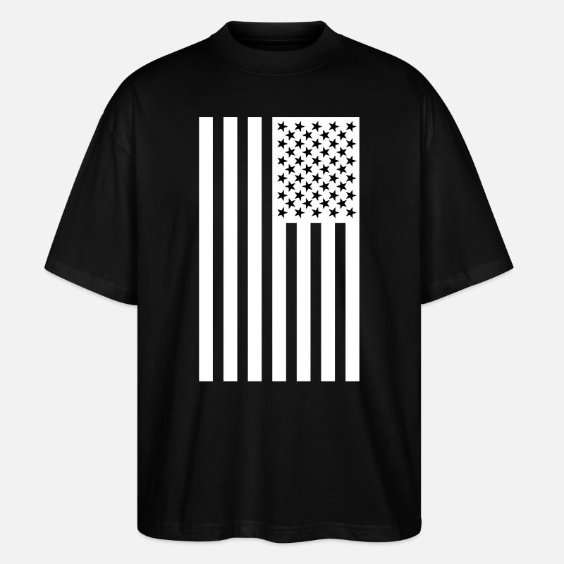 USA - Stanley/Stella Oversized Unisex Bio T-Shirt Blaster 2.0 - Schwarz