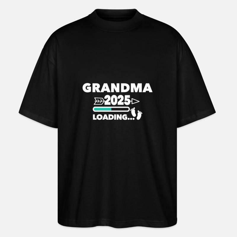 Granmpa 2025 - Stanley/Stella Oversized Unisex Bio T-Shirt Blaster 2.0 - Schwarz