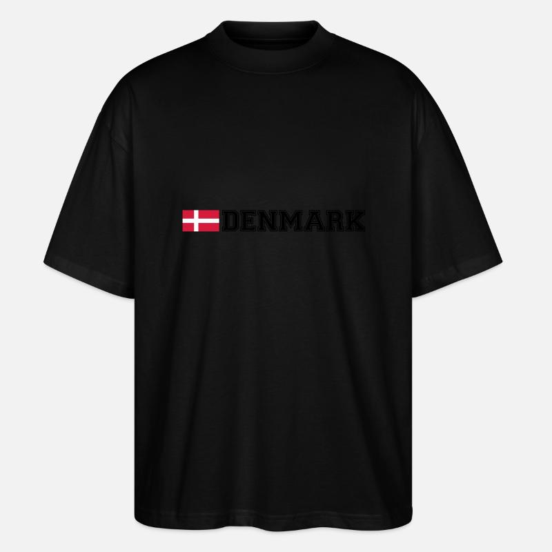Denmark Design - Stanley/Stella Oversized Unisex Bio T-Shirt Blaster 2.0 - Schwarz