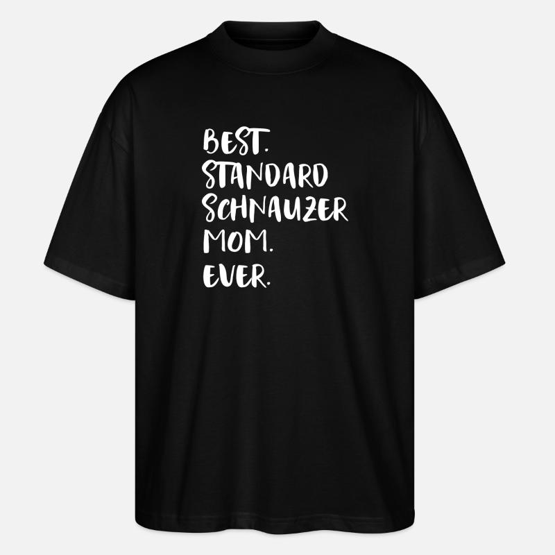 Standard Schnauzer - T-shirt bio Blaster 2.0 coupe oversize Stanley/Stella Unisexe - noir