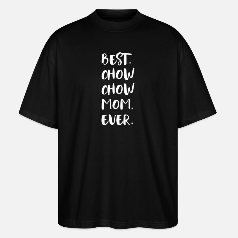 Chow Chow - Stanley/Stella Oversized Unisex Bio T-Shirt Blaster 2.0 - Schwarz