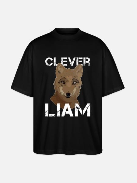 Liam's birthday Liam - Stanley/Stella Oversized Unisex Organic T-shirt Blaster 2.0 - black