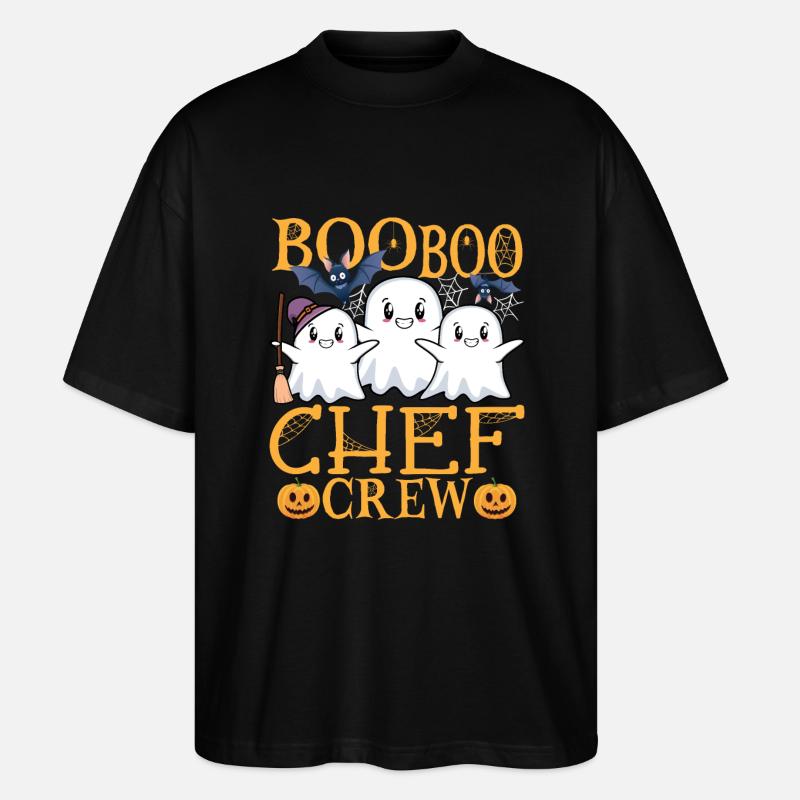 Cuisinier uu Drôle Chef Chef - T-shirt bio Blaster 2.0 coupe oversize Stanley/Stella Unisexe - noir