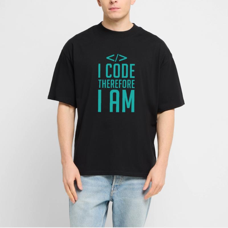 Code Codeur Programmeur Développeur Codeur T-shirt bio Blaster 2.0 coupe oversize Stanley/Stella Unisexe
