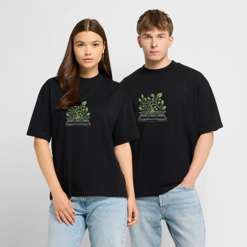 CTRL Alt Plante Jardin Design T-shirt bio Blaster 2.0 coupe oversize Stanley/Stella Unisexe