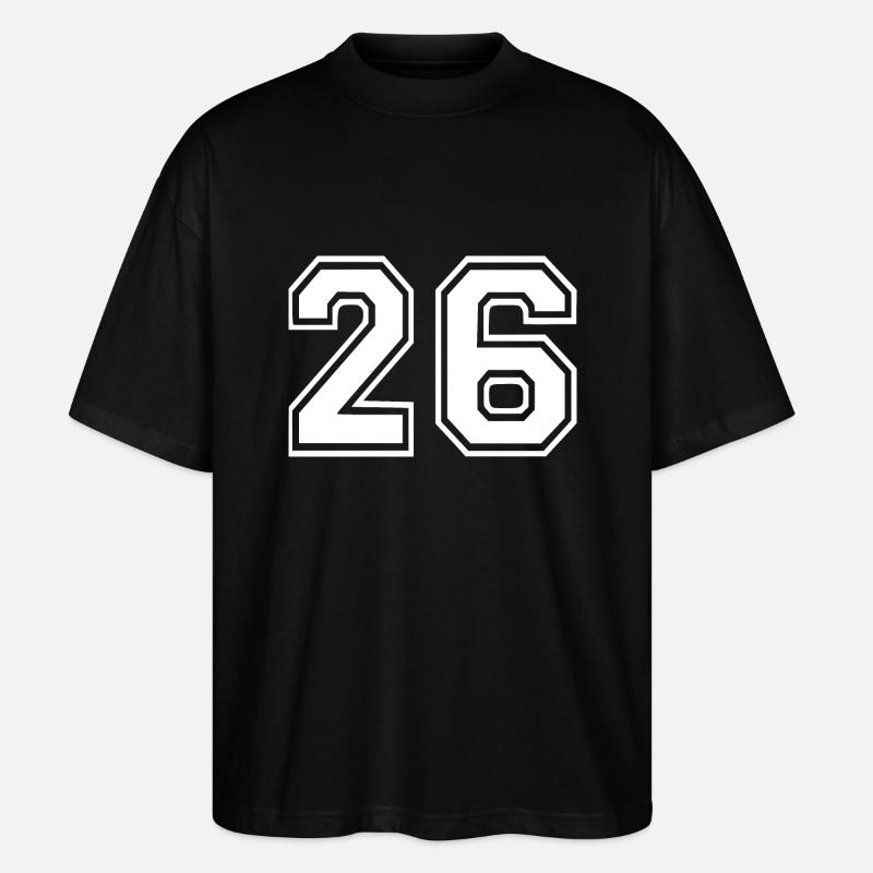 26 - Stanley/Stella Oversized Unisex Bio T-Shirt Blaster 2.0 - Schwarz