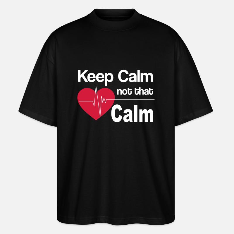 keep calm doc - T-shirt bio Blaster 2.0 coupe oversize Stanley/Stella Unisexe - noir