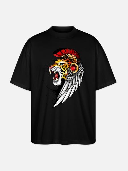 Roarrr - Stanley/Stella Oversized Unisex Organic T-shirt Blaster 2.0 - black