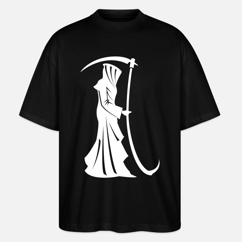 Sensenmann, Reaper - Stanley/Stella Oversized Unisex Bio T-Shirt Blaster 2.0 - Schwarz