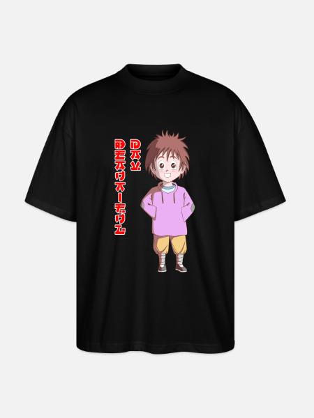 Beautiful Day - Stanley/Stella Oversized Unisex Bio T-Shirt Blaster 2.0 - Schwarz