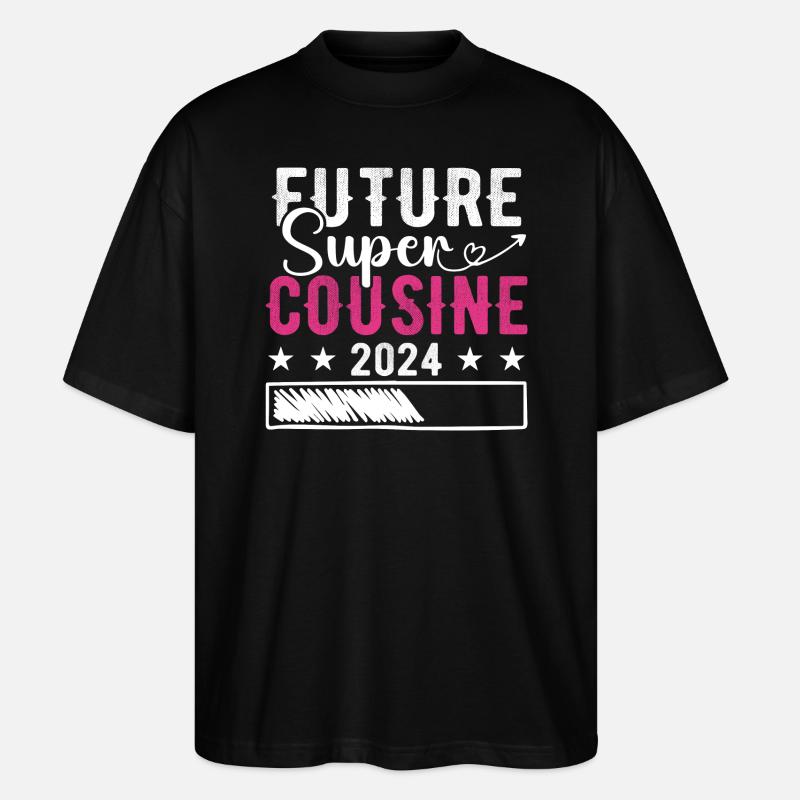 Future Super Cousine 2024 - T-shirt bio Blaster 2.0 coupe oversize Stanley/Stella Unisexe - noir