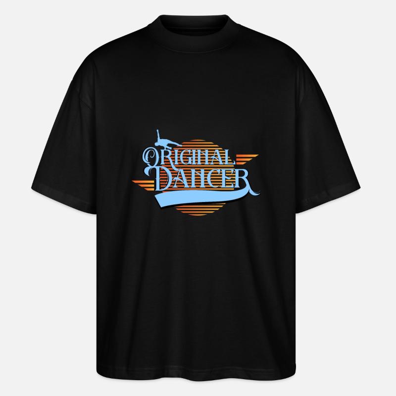 Original Dancer - Stanley/Stella Oversized Unisex Bio T-Shirt Blaster 2.0 - Schwarz