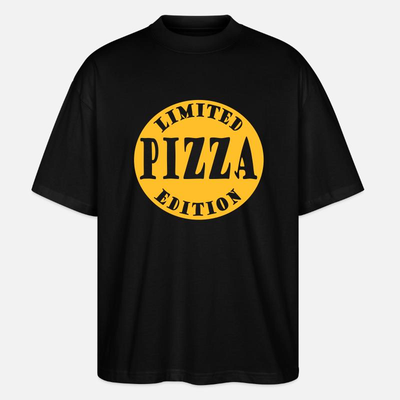 pizza limited edition 2ke - T-shirt bio Blaster 2.0 coupe oversize Stanley/Stella Unisexe - noir