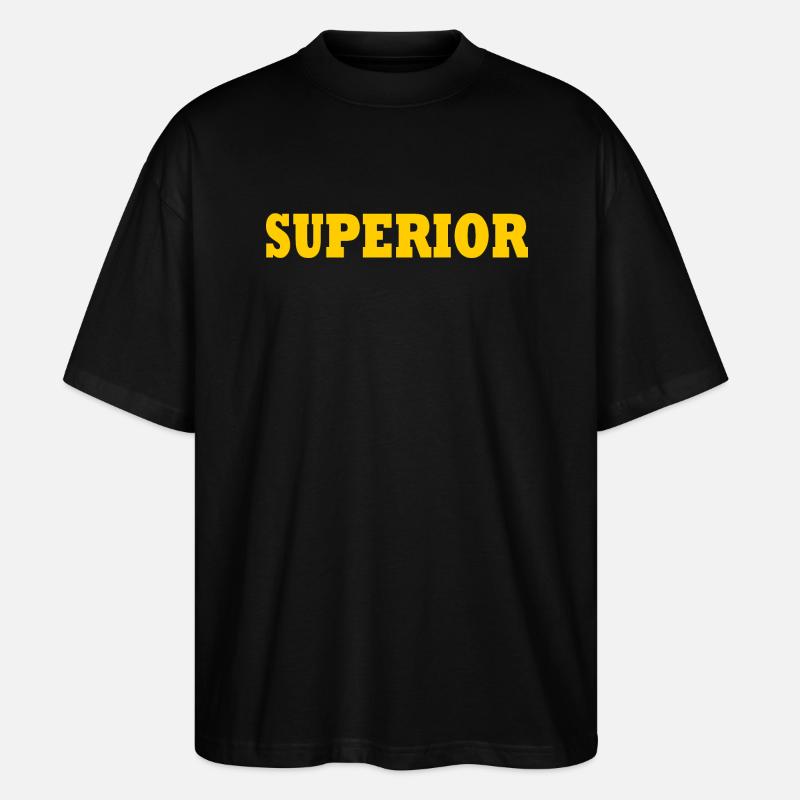 Superior - Stanley/Stella Oversized Unisex Bio T-Shirt Blaster 2.0 - Schwarz