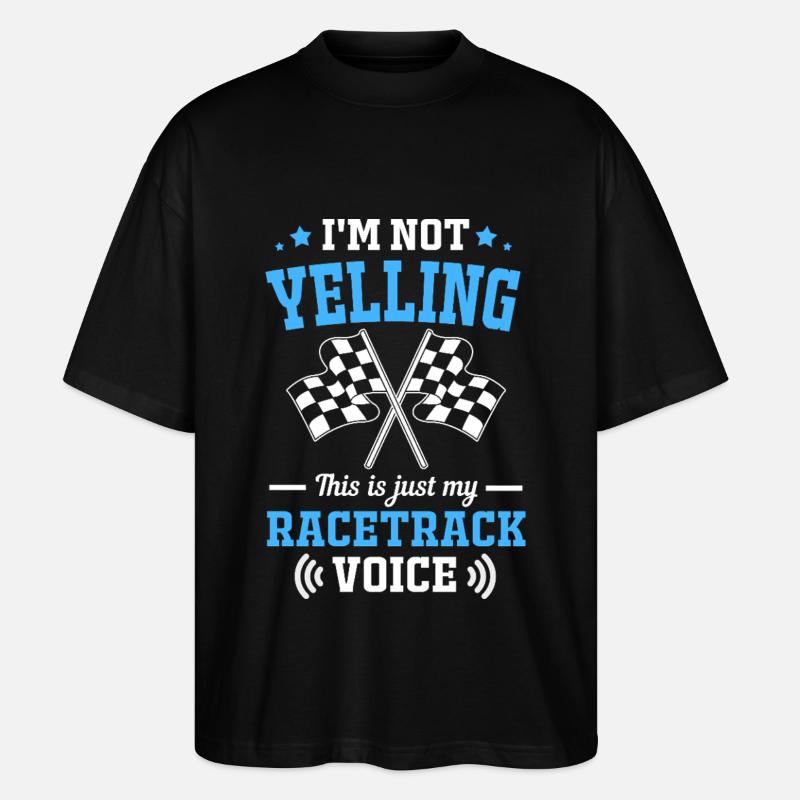 Drag Race - Stanley/Stella Oversized Unisex Bio T-Shirt Blaster 2.0 - Schwarz