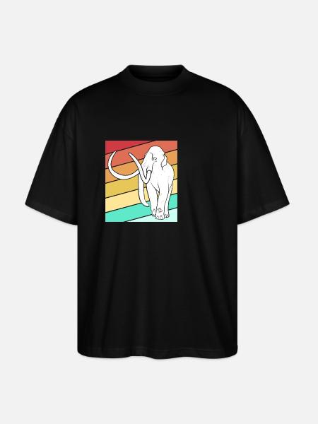 Mammoth - Stanley/Stella Oversized Unisex Organic T-shirt Blaster 2.0 - black