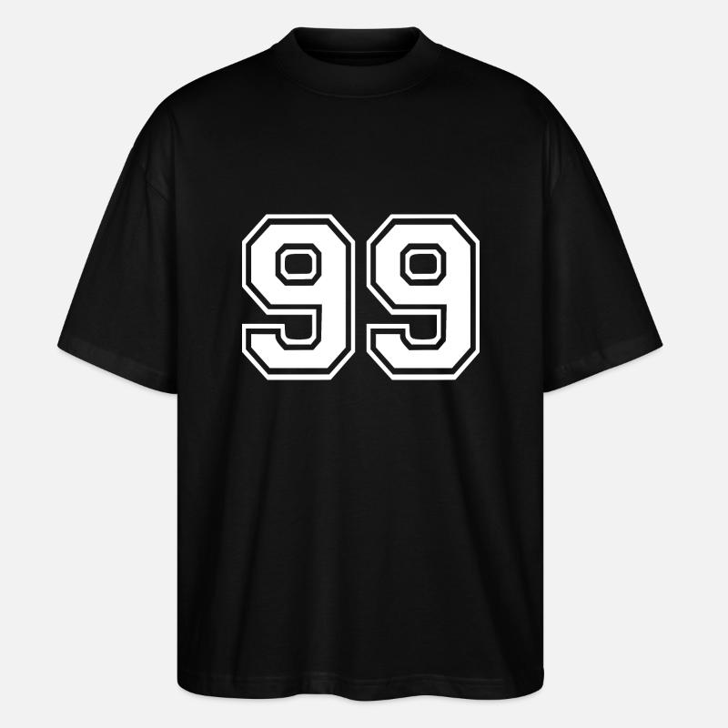 99 - Stanley/Stella Oversized Unisex Bio T-Shirt Blaster 2.0 - Schwarz
