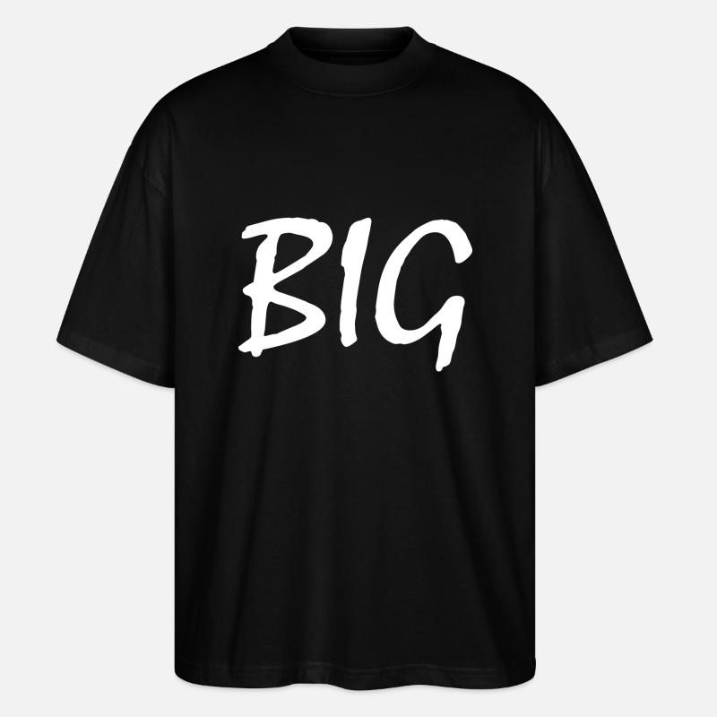 Big - Stanley/Stella Oversized Unisex Bio T-Shirt Blaster 2.0 - Schwarz