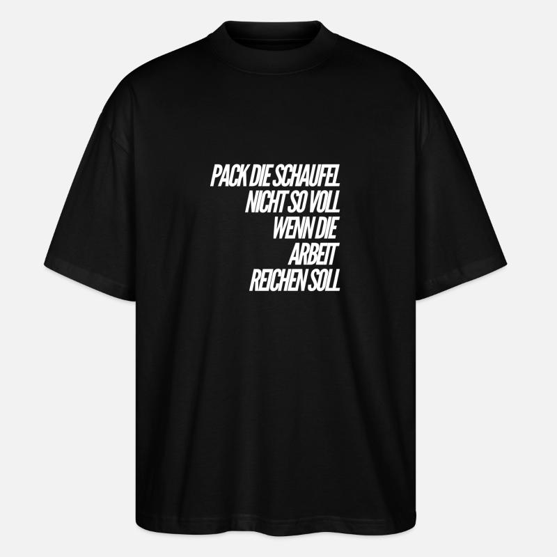 Je prends mon temps - T-shirt bio Blaster 2.0 coupe oversize Stanley/Stella Unisexe - noir
