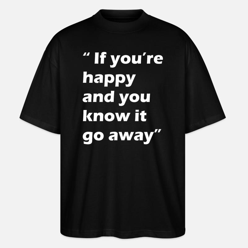Lustiger Spruch - Stanley/Stella Oversized Unisex Bio T-Shirt Blaster 2.0 - Schwarz
