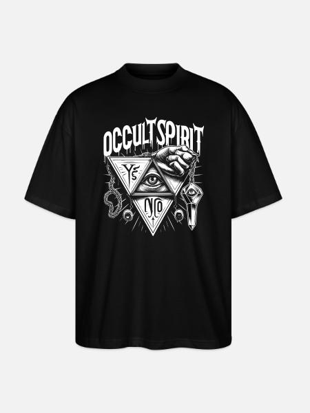 Bone Logo Pendulum 3 - Stanley/Stella Oversized Unisex Organic T-shirt Blaster 2.0 - black