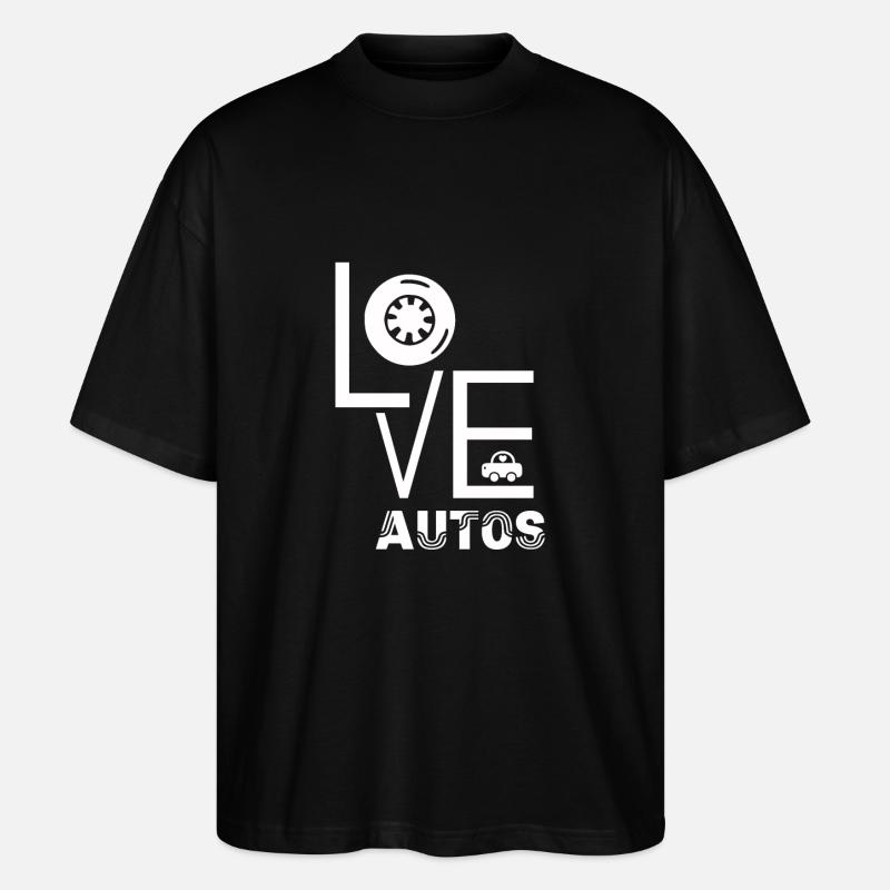 Auto - Stanley/Stella Oversized Unisex Bio T-Shirt Blaster 2.0 - Schwarz