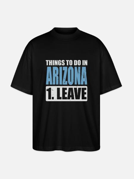 Arizona Memes - Stanley/Stella Oversized Unisex Organic T-shirt Blaster 2.0 - black