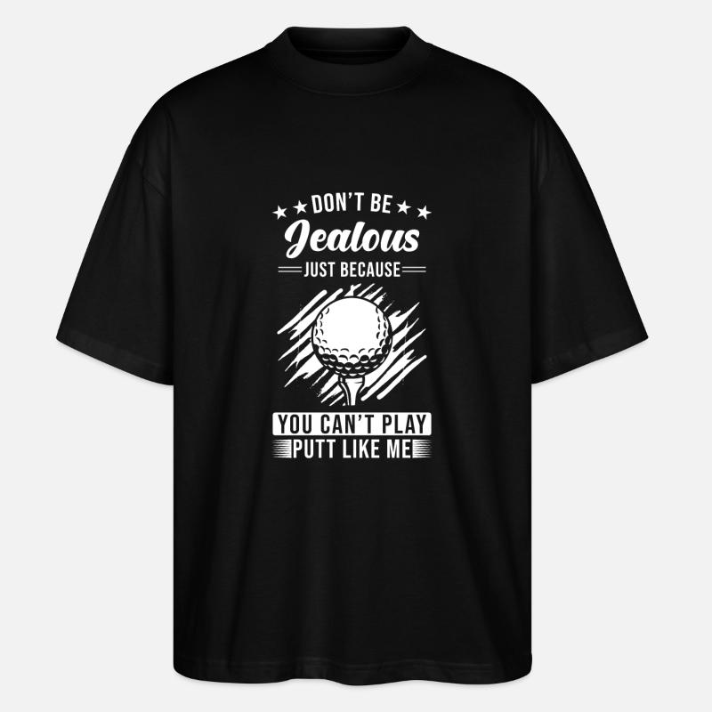 Golfe - T-shirt bio Blaster 2.0 coupe oversize Stanley/Stella Unisexe - noir