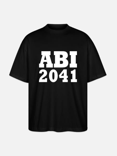 Abi 2041 - Stanley/Stella Oversized Unisex Bio T-Shirt Blaster 2.0 - Schwarz