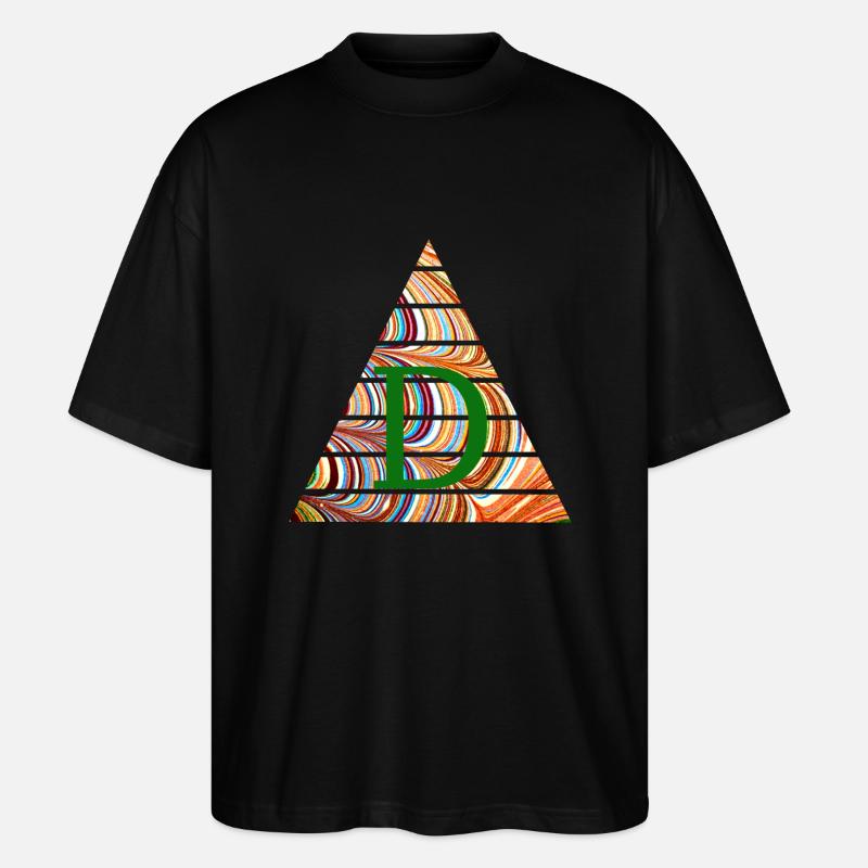 Triangle E 56 D - T-shirt bio Blaster 2.0 coupe oversize Stanley/Stella Unisexe - noir