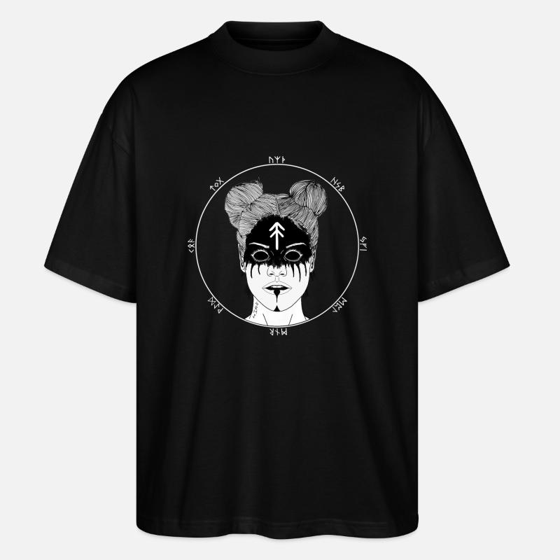 Mia - Stanley/Stella Oversized Unisex Bio T-Shirt Blaster 2.0 - Schwarz