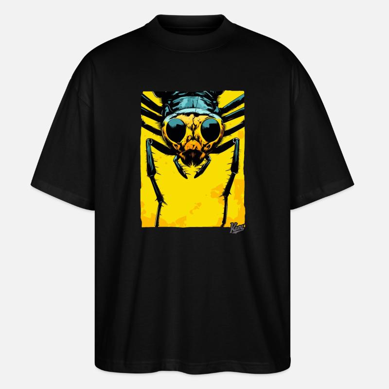 Monster-Ameise: Kleiner Riese - Stanley/Stella Oversized Unisex Bio T-Shirt Blaster 2.0 - Schwarz