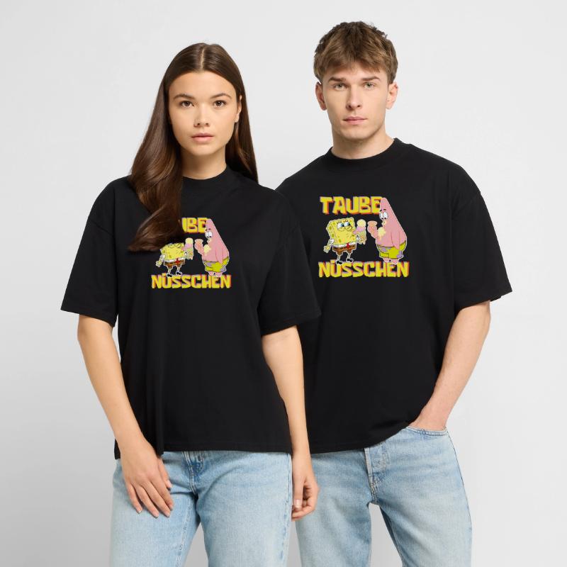 Bob l'Éponge Taube Nüsschen Patrick Eis T-shirt bio Blaster 2.0 coupe oversize Stanley/Stella Unisexe