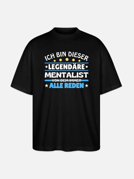 I'm this legendary - - Stanley/Stella Oversized Unisex Organic T-shirt Blaster 2.0 - black