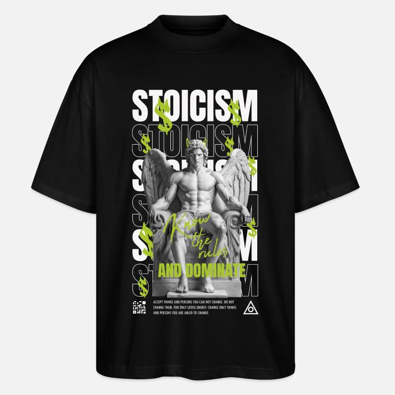 Stoicism - Stanley/Stella Oversized Unisex Organic T-shirt Blaster 2.0 - black