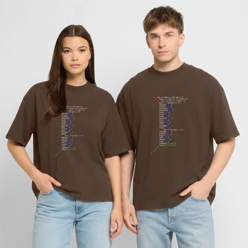 Ma vie - Java Code T-shirt bio Blaster 2.0 coupe oversize Stanley/Stella Unisexe