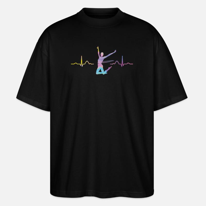 Rhythmic gymnastics - Stanley/Stella Oversized Unisex Organic T-shirt Blaster 2.0 - black