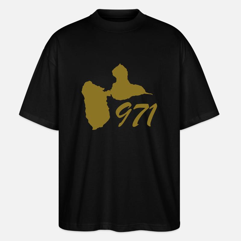 GWADA - Stanley/Stella Oversized Unisex Bio T-Shirt Blaster 2.0 - Schwarz