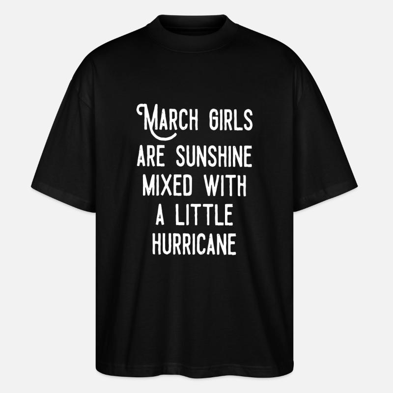 filles soleil de mars sont mélangés - T-shirt bio Blaster 2.0 coupe oversize Stanley/Stella Unisexe - noir